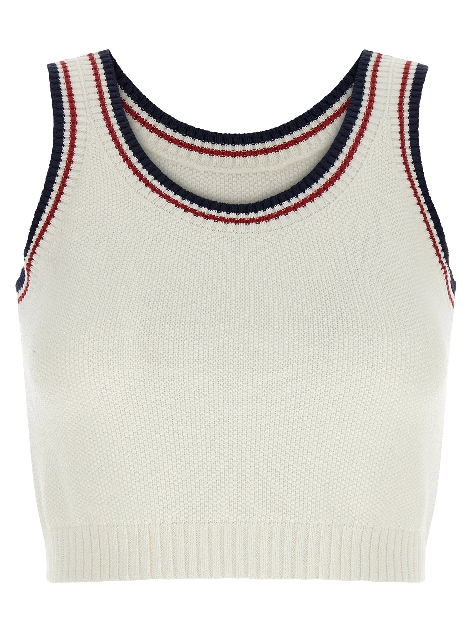Brunello Cucinelli White Cotton Top