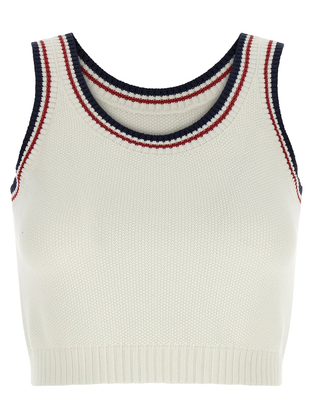 Brunello Cucinelli White Cotton Top