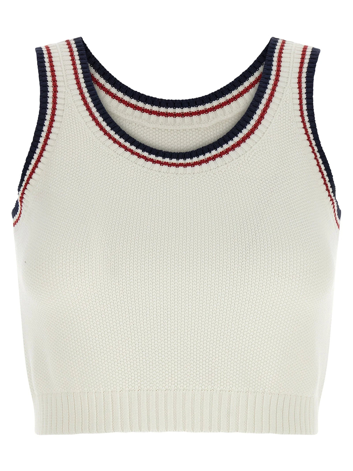 Brunello Cucinelli White Cotton Top