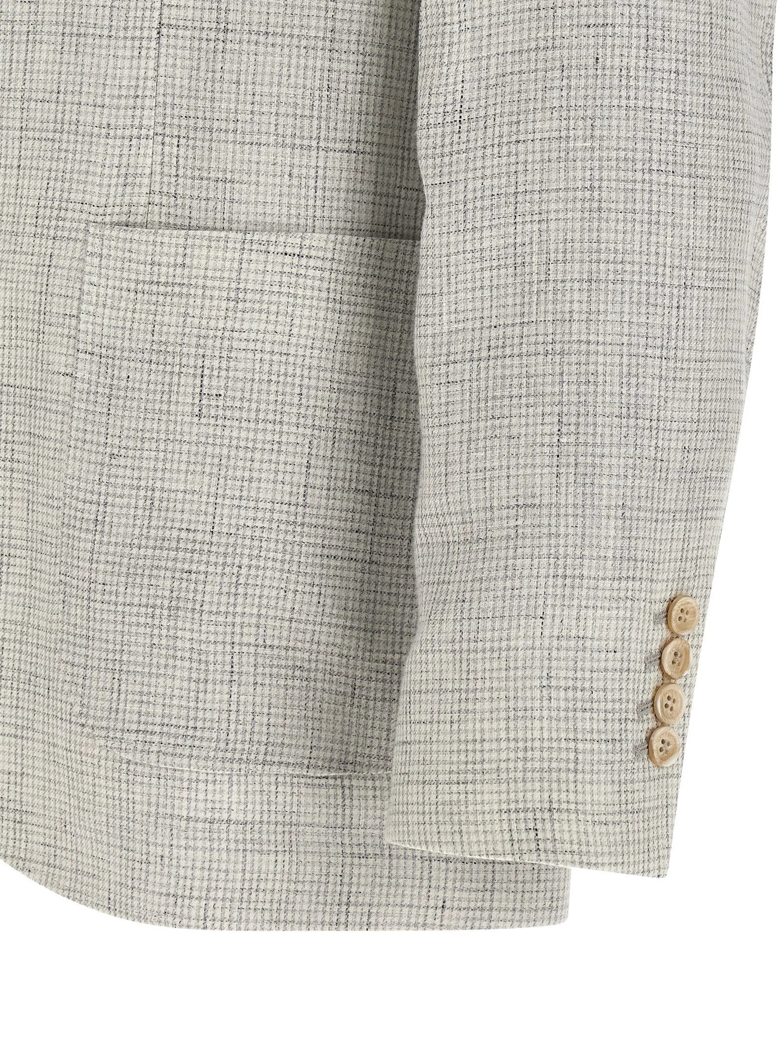 Brunello Cucinelli White Linen Blazer