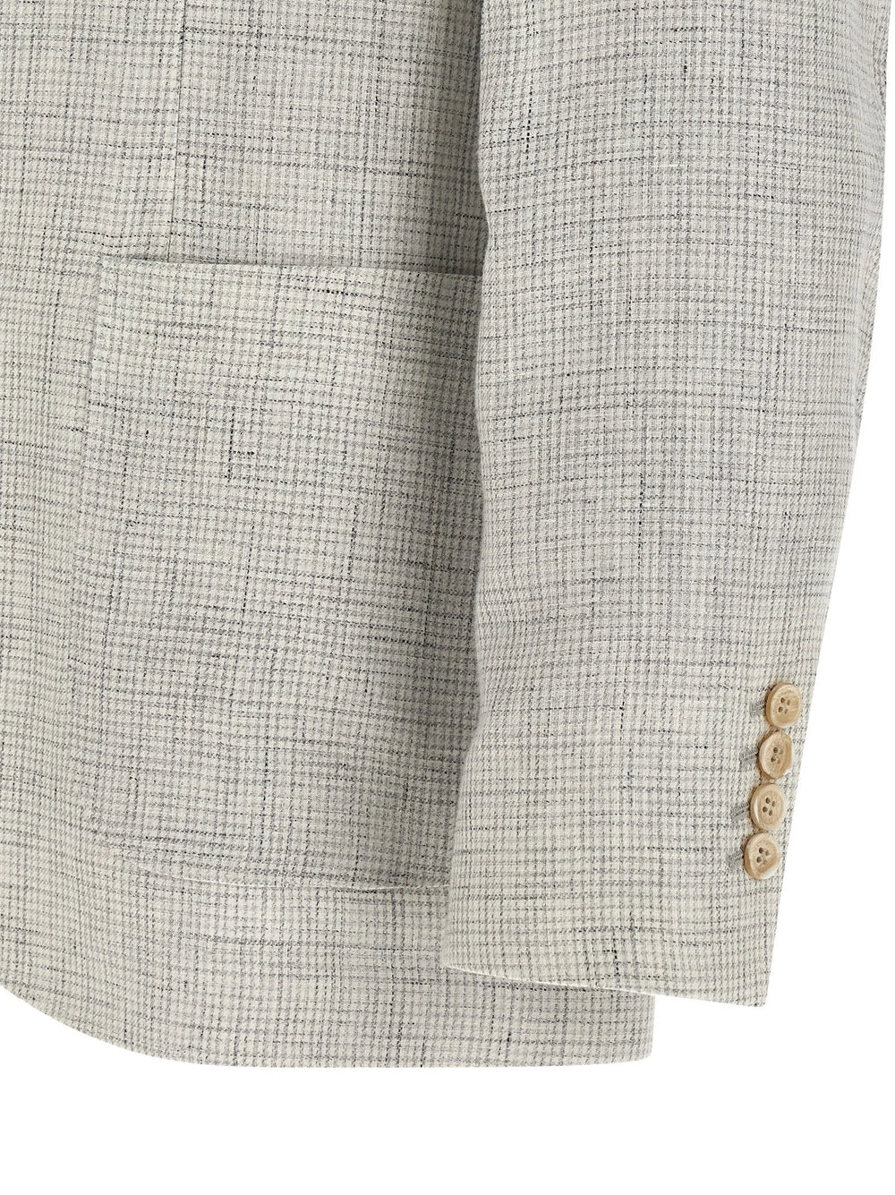 Brunello Cucinelli White Linen Blazer