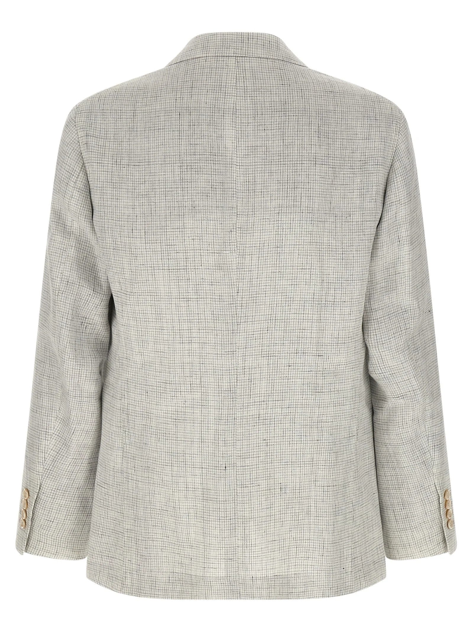 Brunello Cucinelli White Linen Blazer