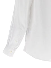 Brunello Cucinelli White Linen Blouse