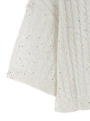 Brunello Cucinelli White Linen Cardigan - XL