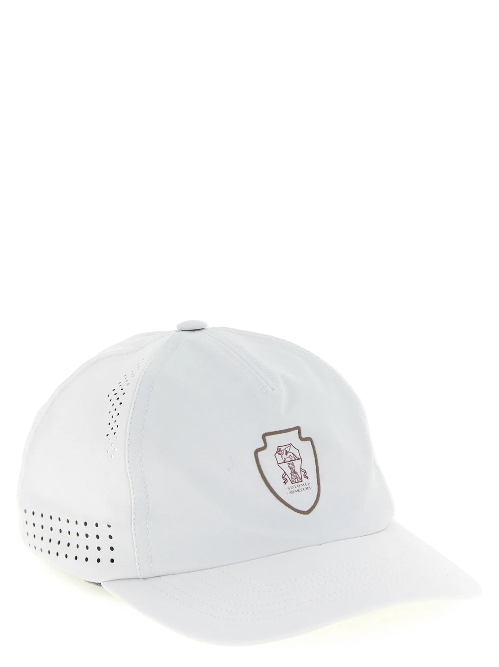 Brunello Cucinelli White Nylon Cap (Baseball Hat) - S