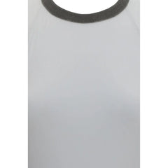 Brunello Cucinelli White Polyamide One-Piece Swimsuit