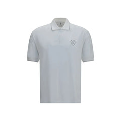 Brunello Cucinelli White Polyamide Polo Shirt