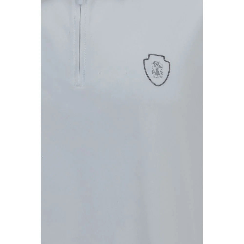 Brunello Cucinelli White Polyamide Polo Shirt