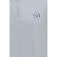 Brunello Cucinelli White Polyamide Polo Shirt