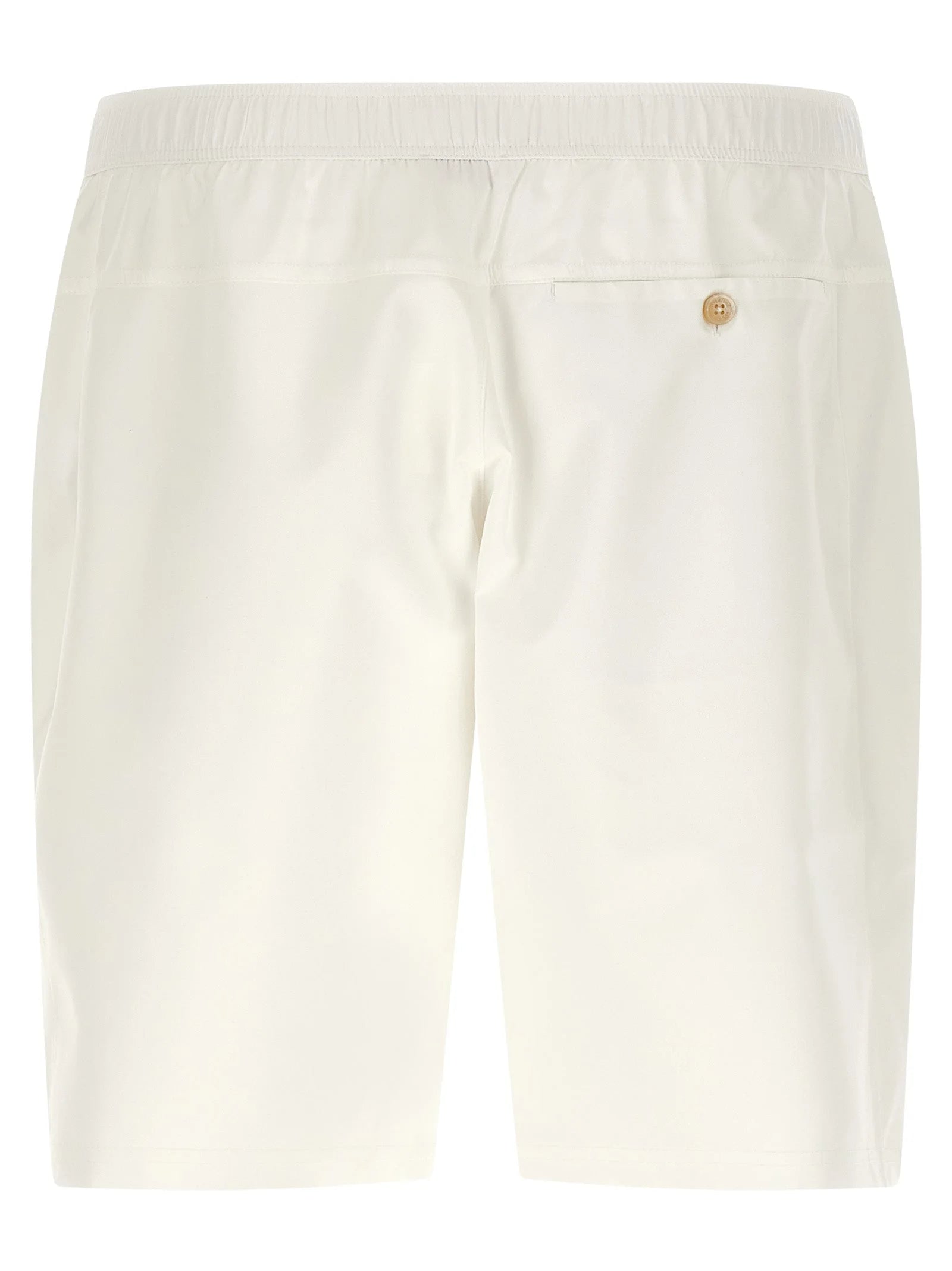 Brunello Cucinelli White Polyester Bermuda Shorts - XL