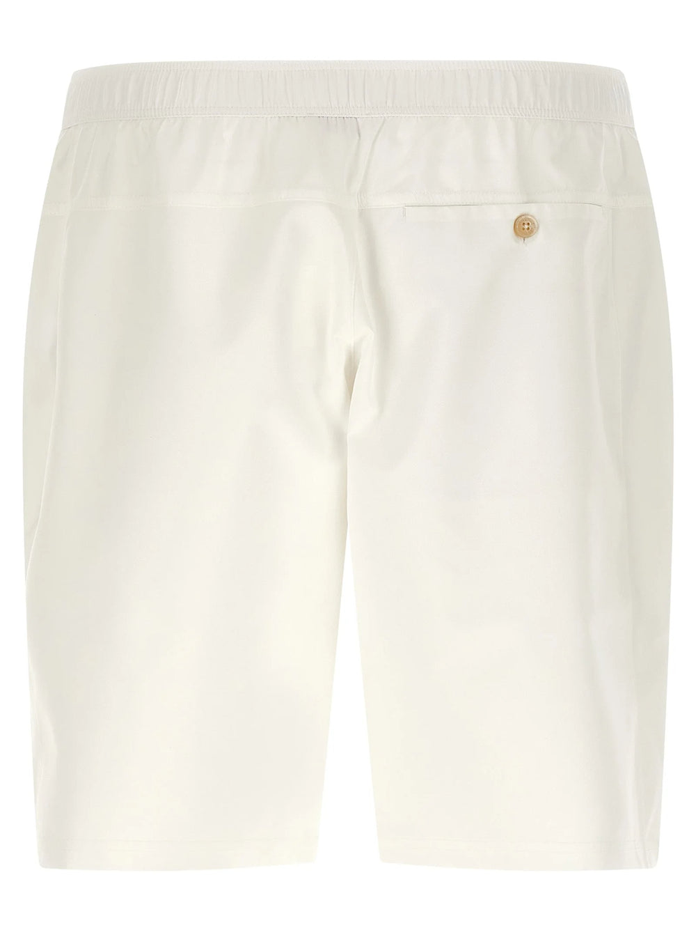 Brunello Cucinelli White Polyester Bermuda Shorts - XL