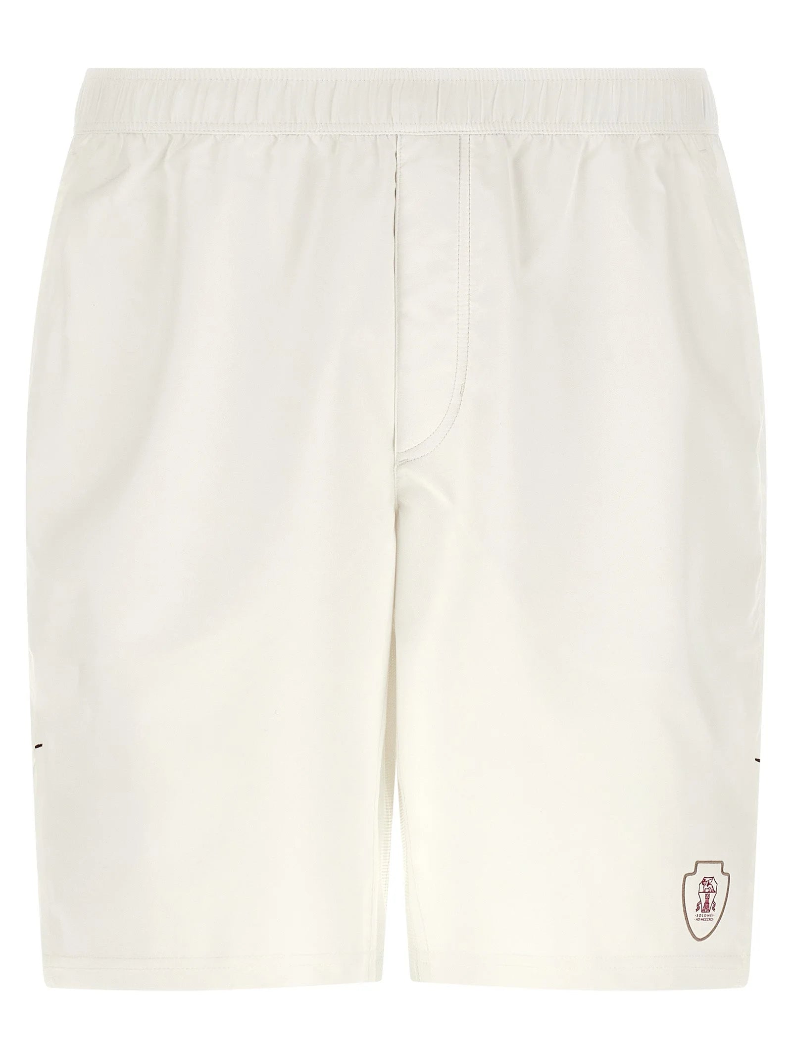 Brunello Cucinelli White Polyester Bermuda Shorts - XL