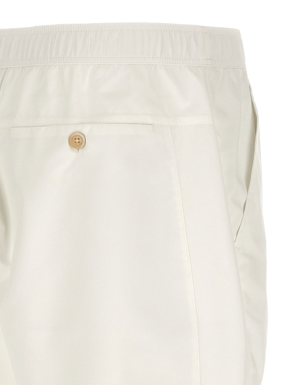 Brunello Cucinelli White Polyester Bermuda Shorts - XL