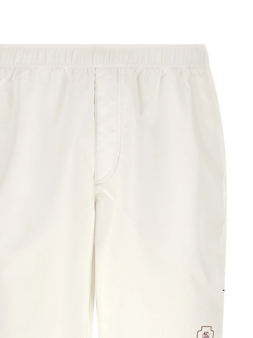 Brunello Cucinelli White Polyester Bermuda Shorts - XL