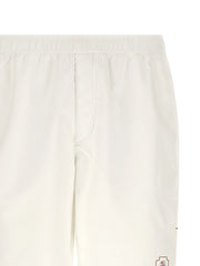 Brunello Cucinelli White Polyester Bermuda Shorts - XL