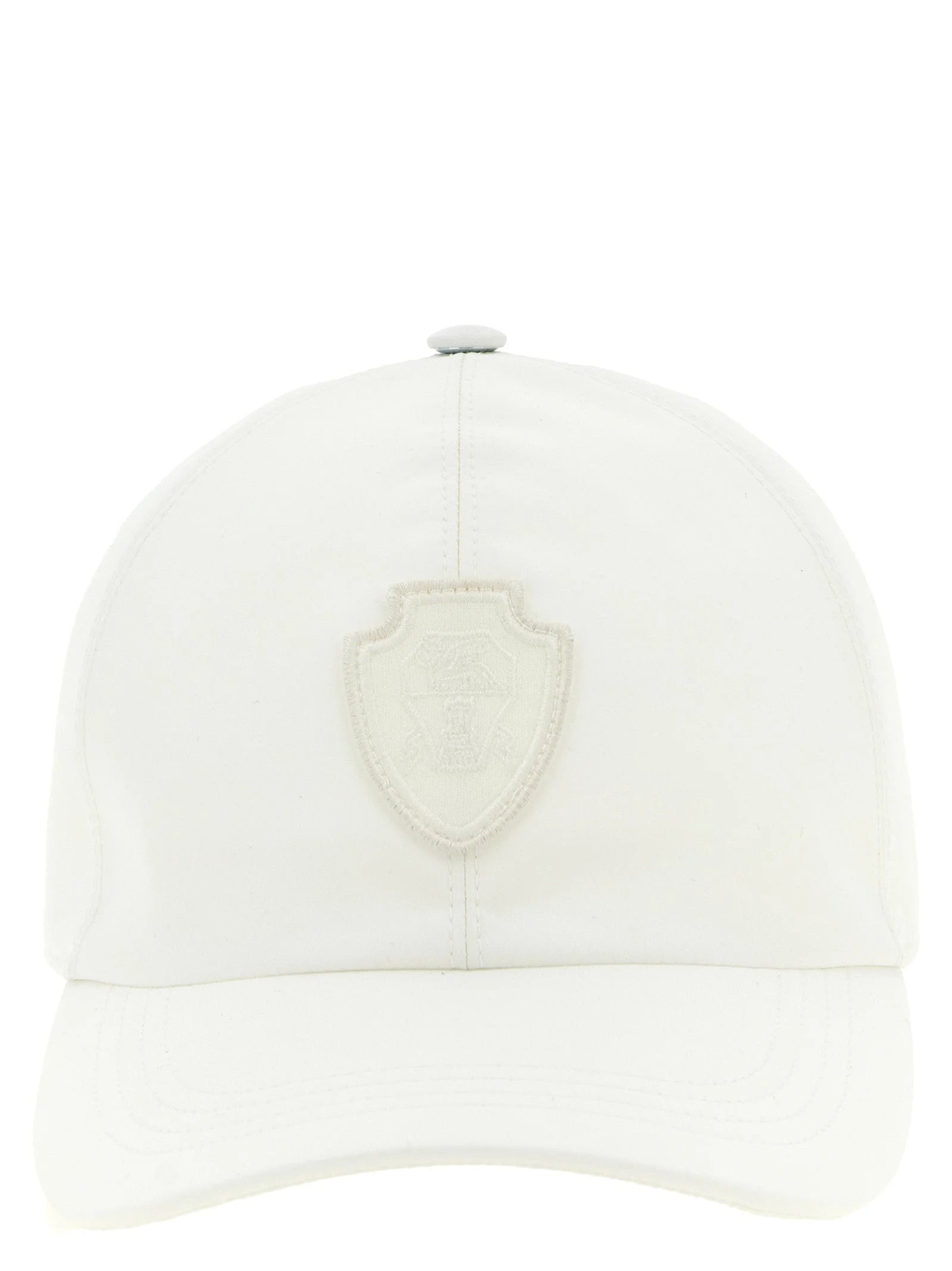 Brunello Cucinelli White Polyester Cap (Baseball Hat) - S
