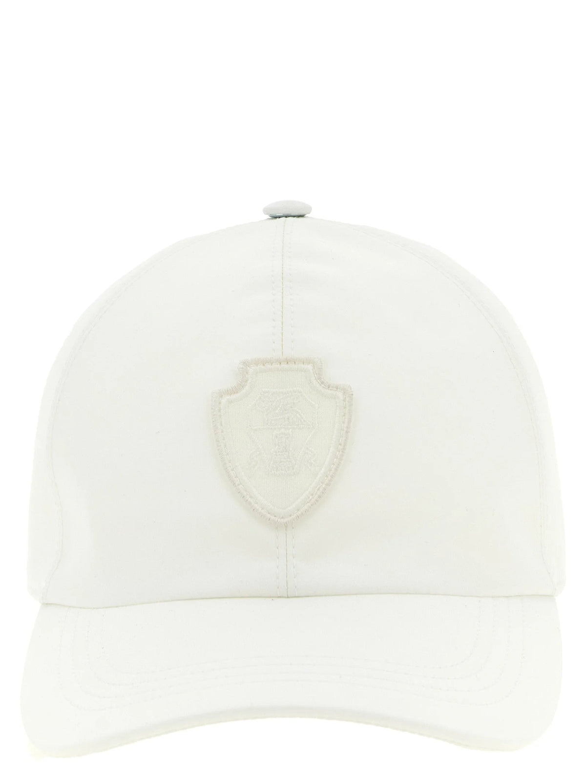 Brunello Cucinelli White Polyester Cap (Baseball Hat) - S