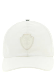 Brunello Cucinelli White Polyester Cap (Baseball Hat) - S