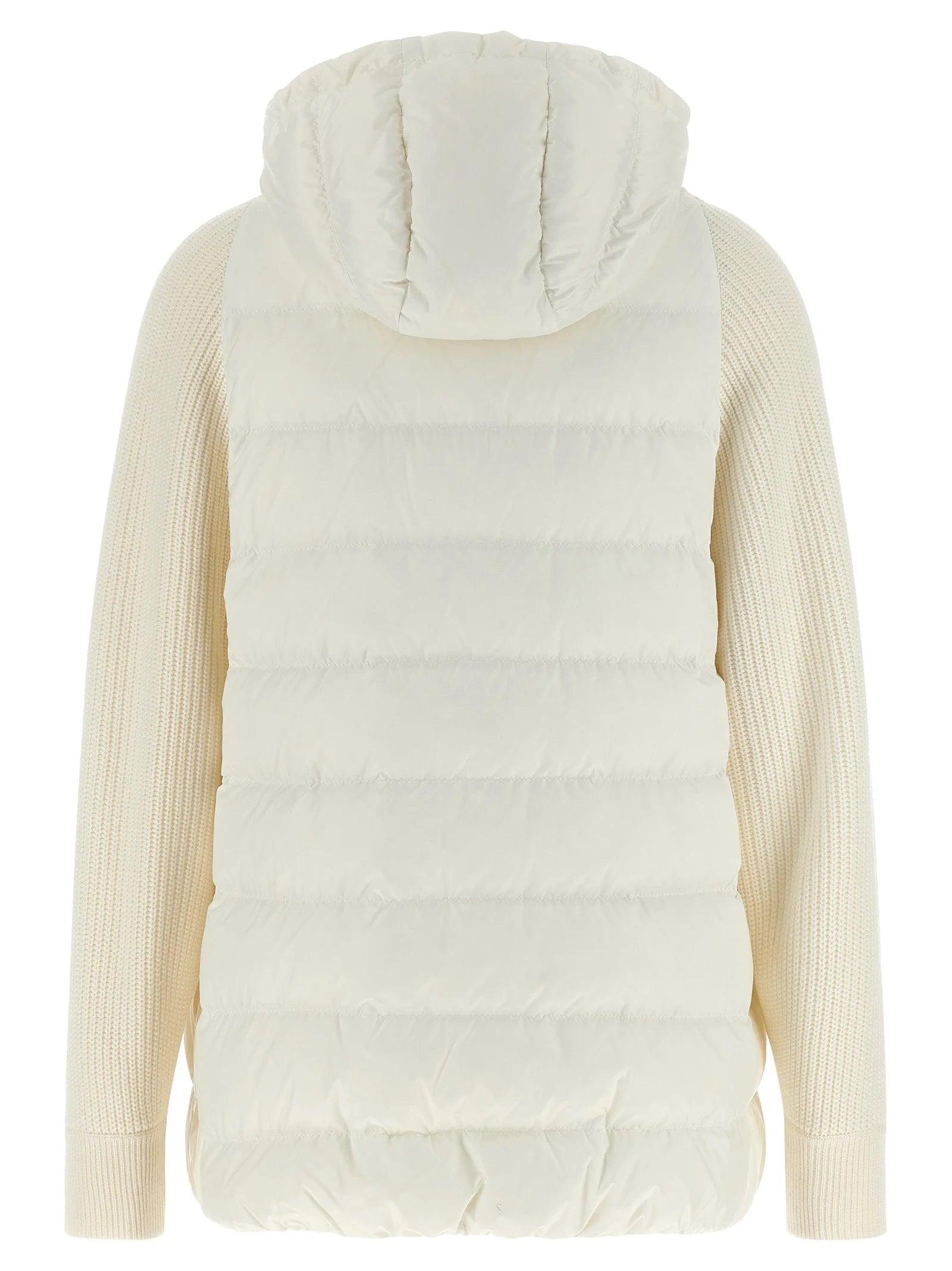 Brunello Cucinelli White Polyester Full-Length Jacket