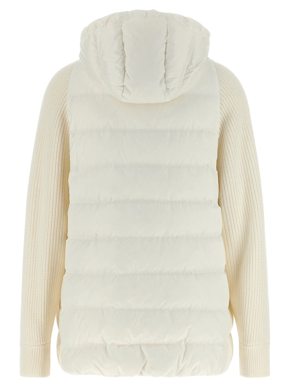 Brunello Cucinelli White Polyester Full-Length Jacket