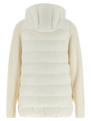 Brunello Cucinelli White Polyester Full-Length Jacket