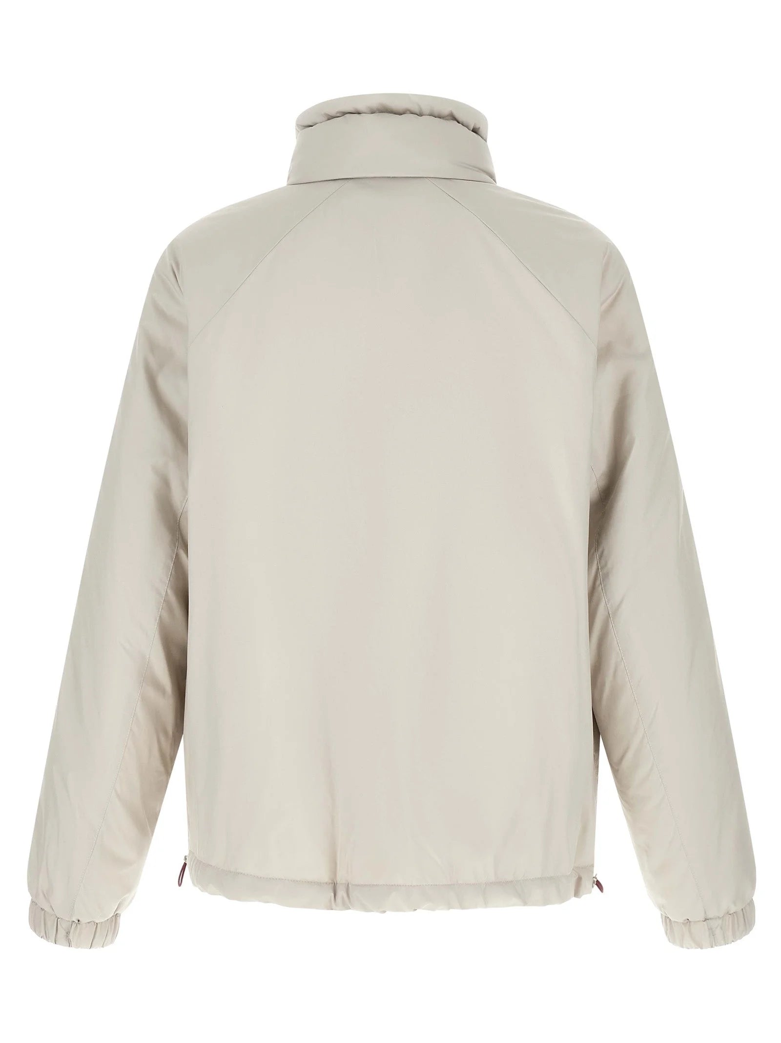 Brunello Cucinelli White Polyester Shell Jacket