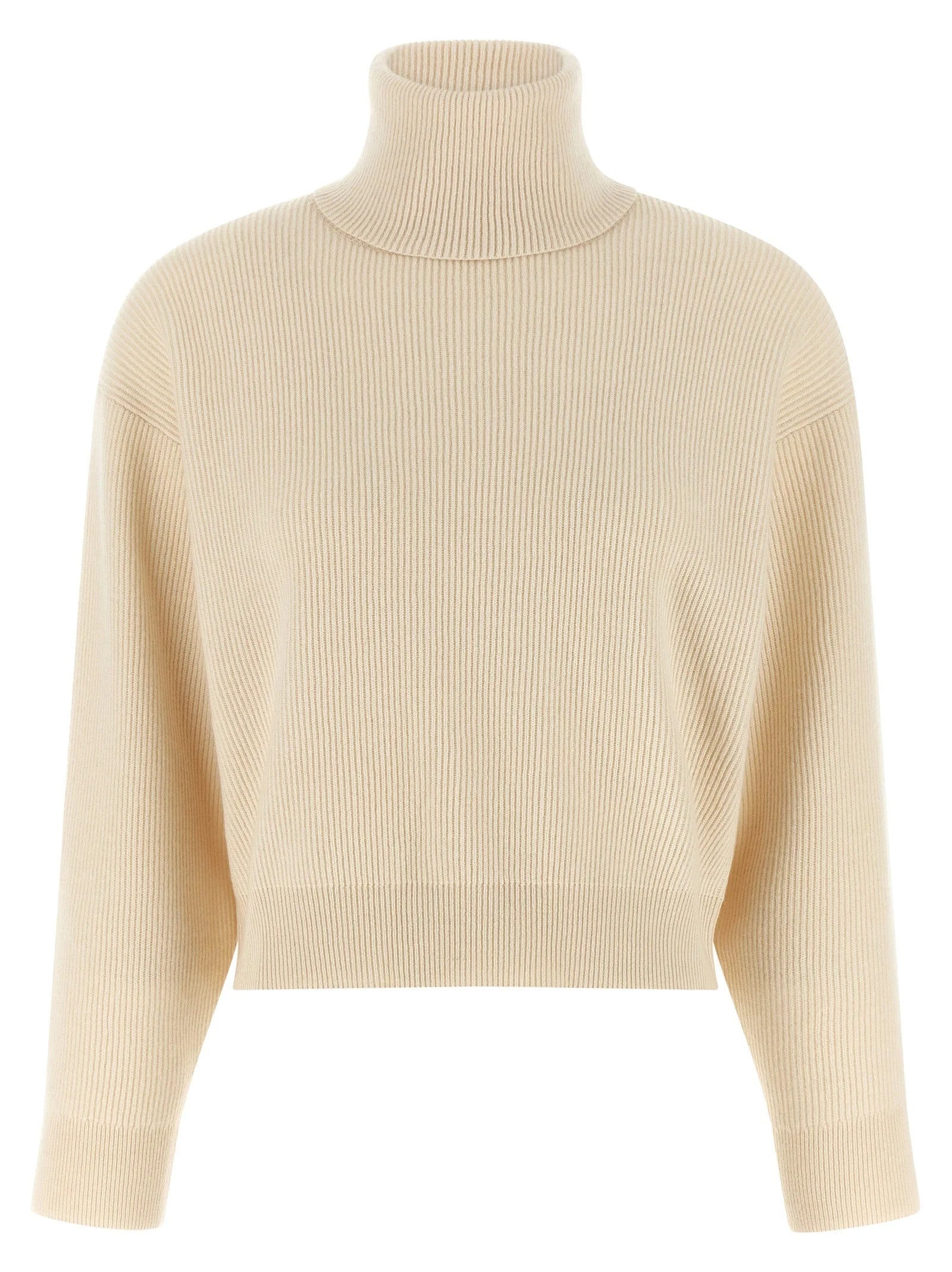 Brunello Cucinelli White Virgin Wool Cardigan