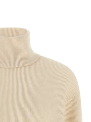 Brunello Cucinelli White Virgin Wool Cardigan