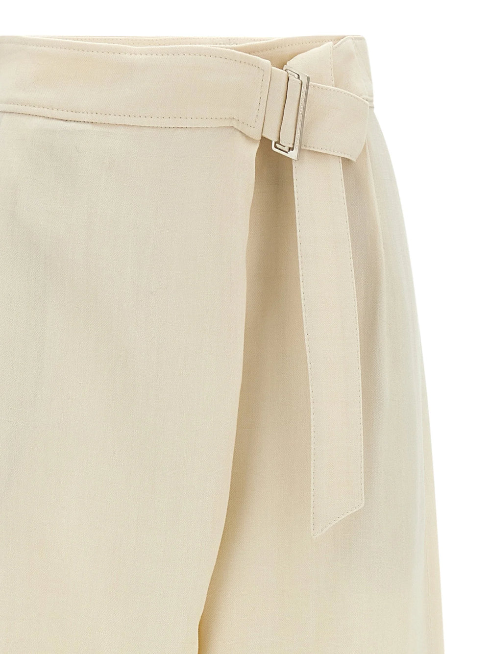Brunello Cucinelli White Viscose Casual Pants - IT42