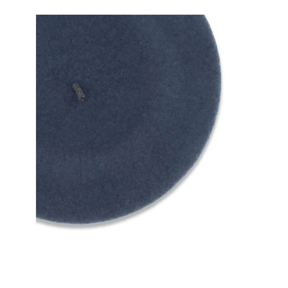 Brunello Cucinelli Wool Basque Hat with precious details - M