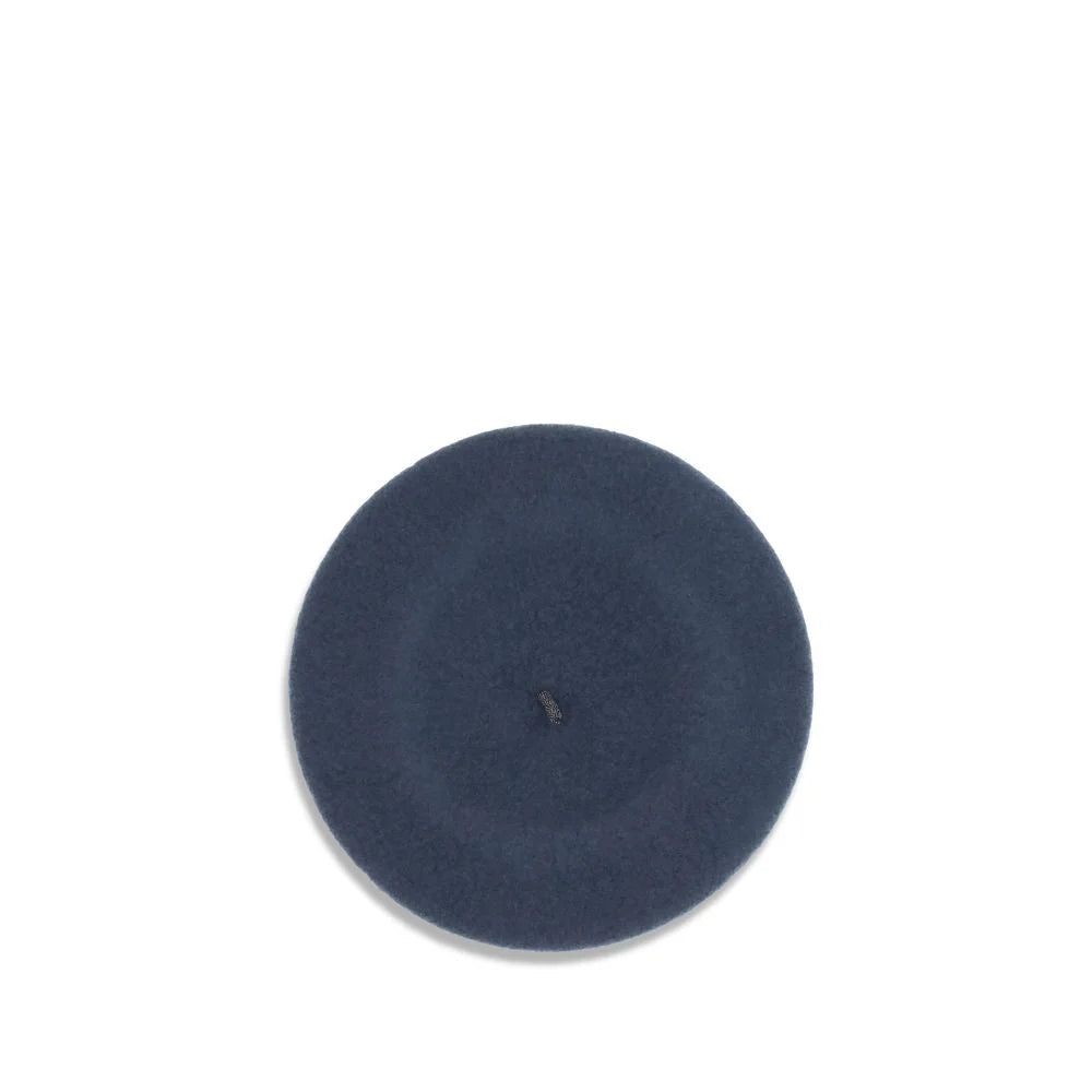 Brunello Cucinelli Wool Basque Hat with precious details - M