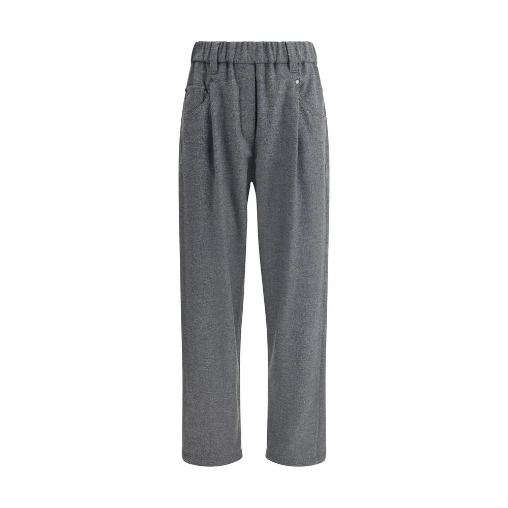 Brunello Cucinelli Wool Pants - IT46|XL - Trousers
