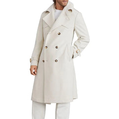Brunello Cucinelli Wool Trench Coat - IT50 | L