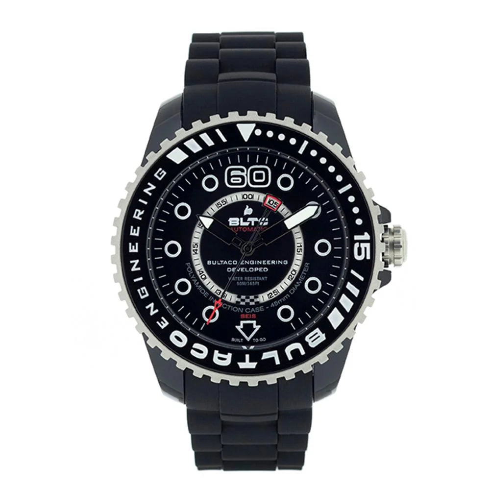 Bultaco Black Synthetic Watch - Watches