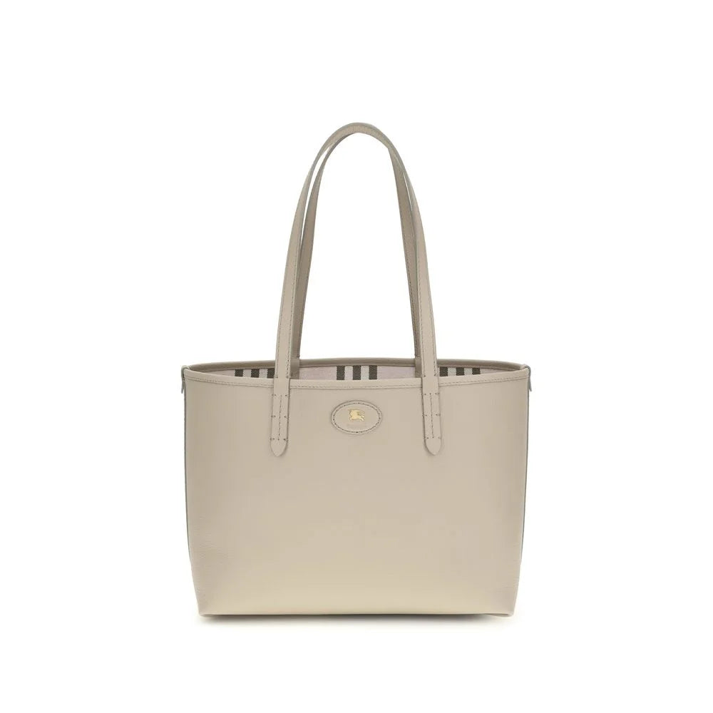 Burberry Beige Calf Leather Bos Taurus Shoulder Bag