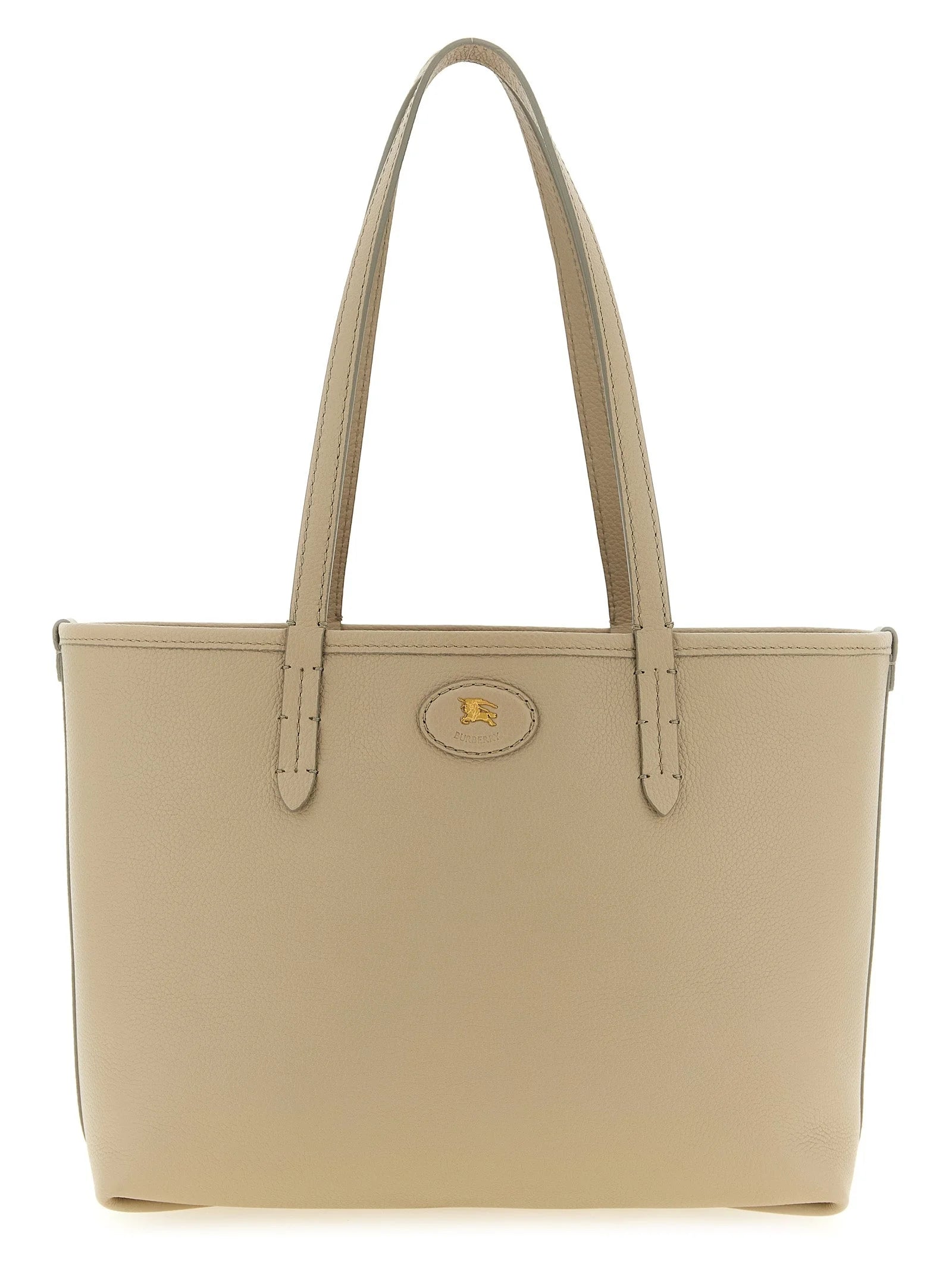 Burberry Beige Calfskin Tote Bag