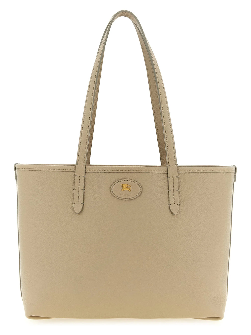 Burberry Beige Calfskin Tote Bag