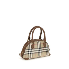 Bežová kabelka z plátna od Burberry
