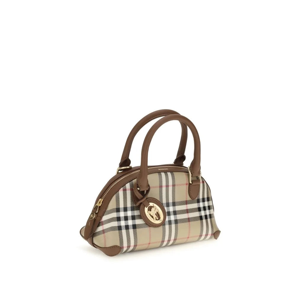 Bežová kabelka z plátna od Burberry