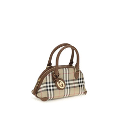 Bežová kabelka z plátna od Burberry