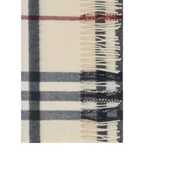 Burberry Beige Cashmere Scarf - Scarves & Shawls