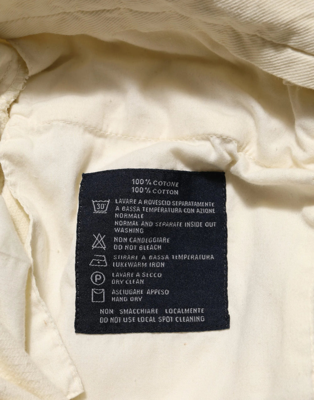 Burberry Beige Corduroy Cotton Straight Men Trouser Pants - IT50 | L - Trousers