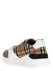 Burberry Bézs Pamut Sportcipő