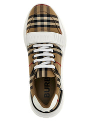 Burberry Bézs Pamut Sportcipő