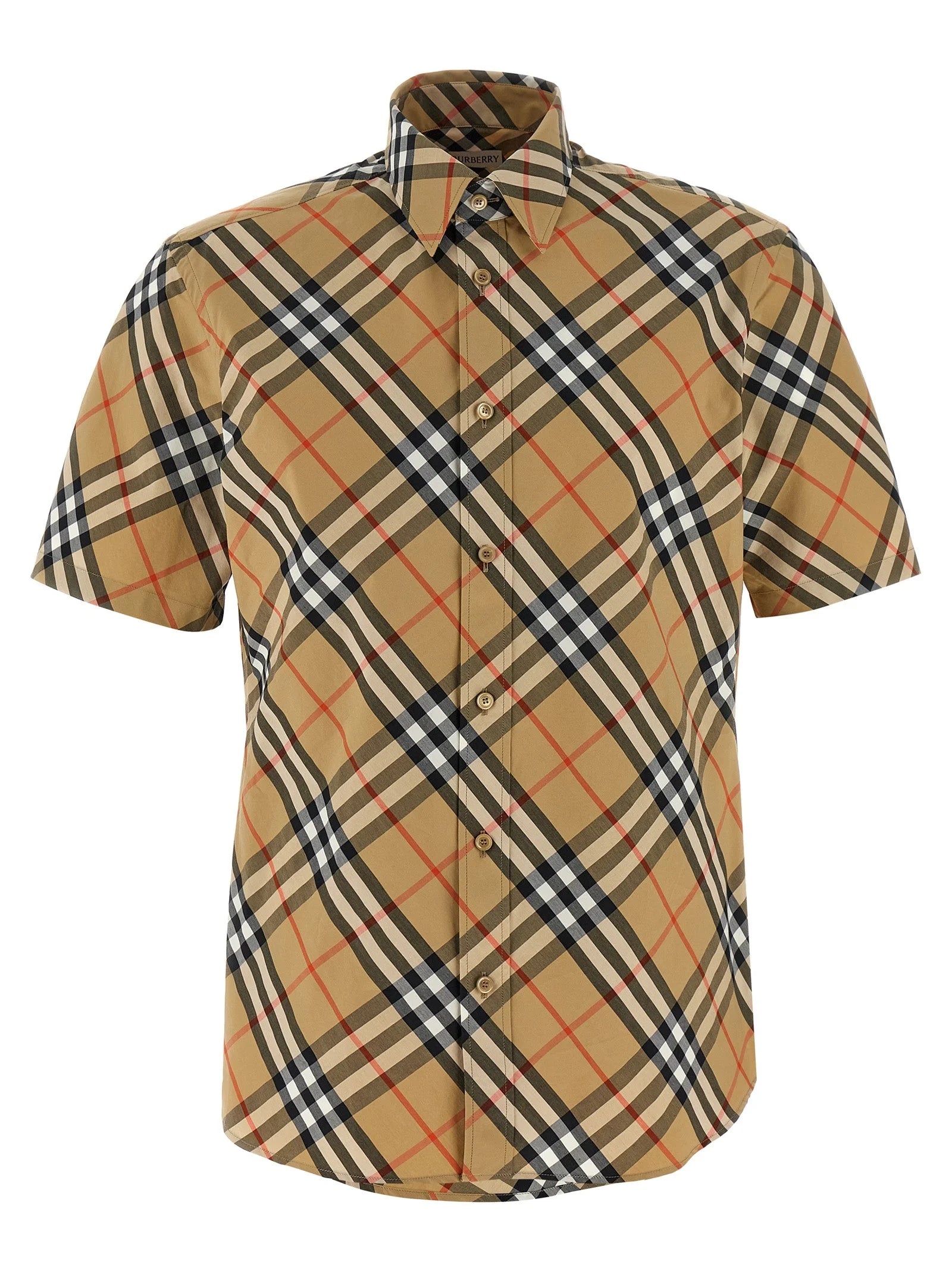 Burberry Beige Cotton Blouse