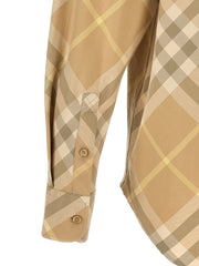 Burberry Beige Cotton Blouse - XL