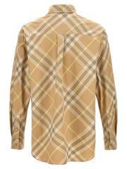 Burberry Beige Cotton Blouse - XL