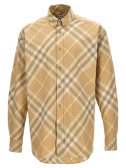 Burberry Beige Cotton Blouse - XL