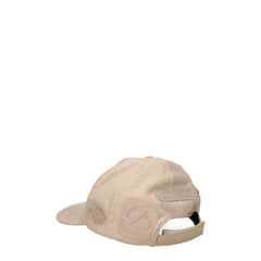 Burberry Beige Cotton Caps (Baseball Hat) - M