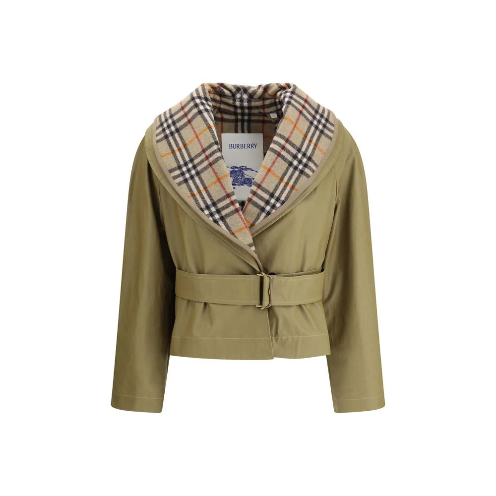 Burberry Beigefarbene Baumwollkleidung - 8